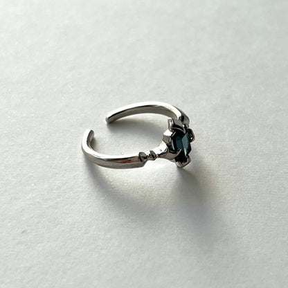 [ london blue topaz ] polaris silver