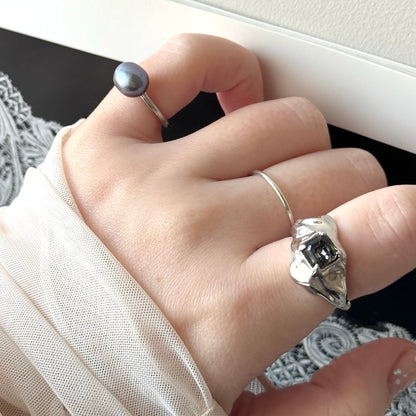 [ blue gray ] churros silver