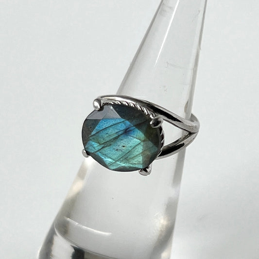[ labradorite ] reine pinky silver