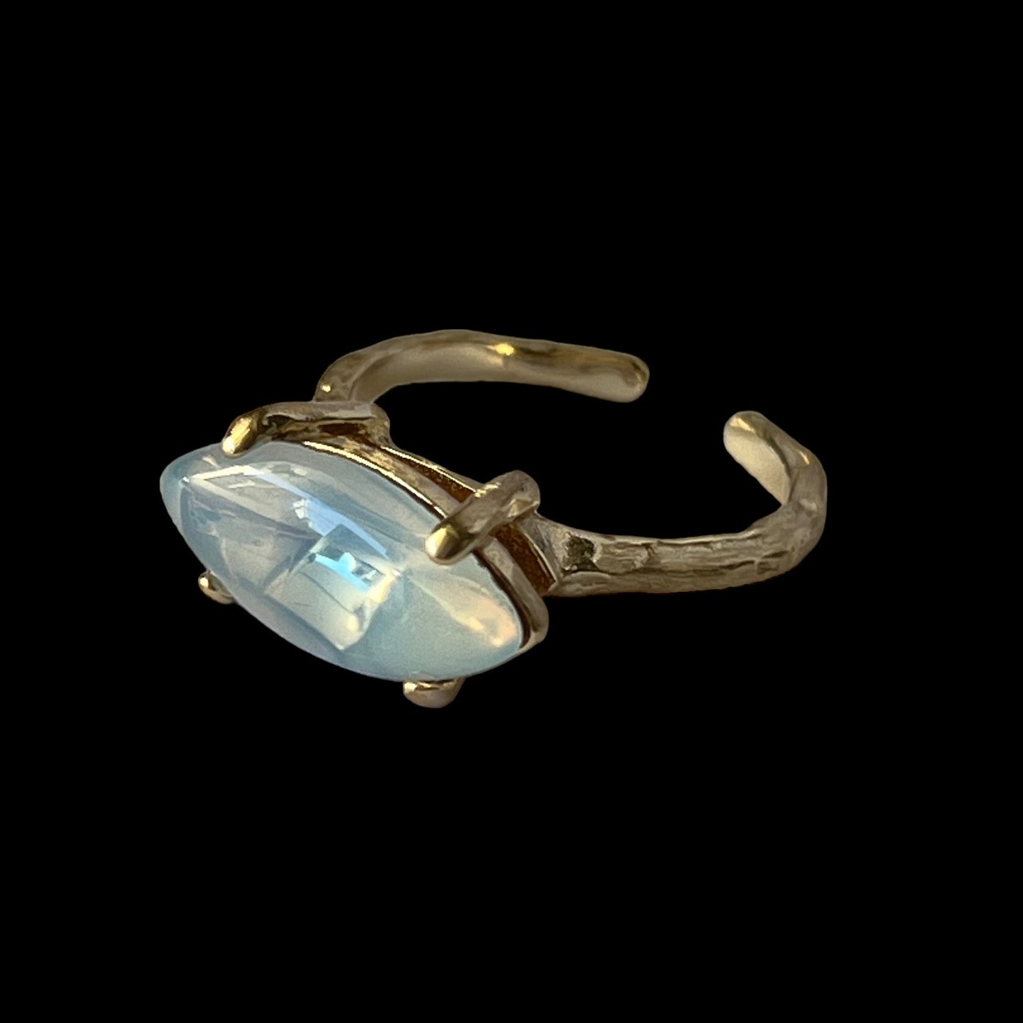 03. [ opal ] gem MARQUISE gold