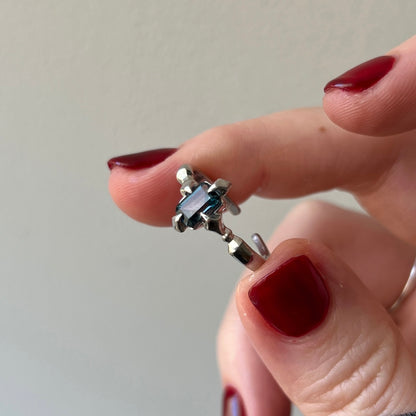 [ london blue topaz ] polaris silver
