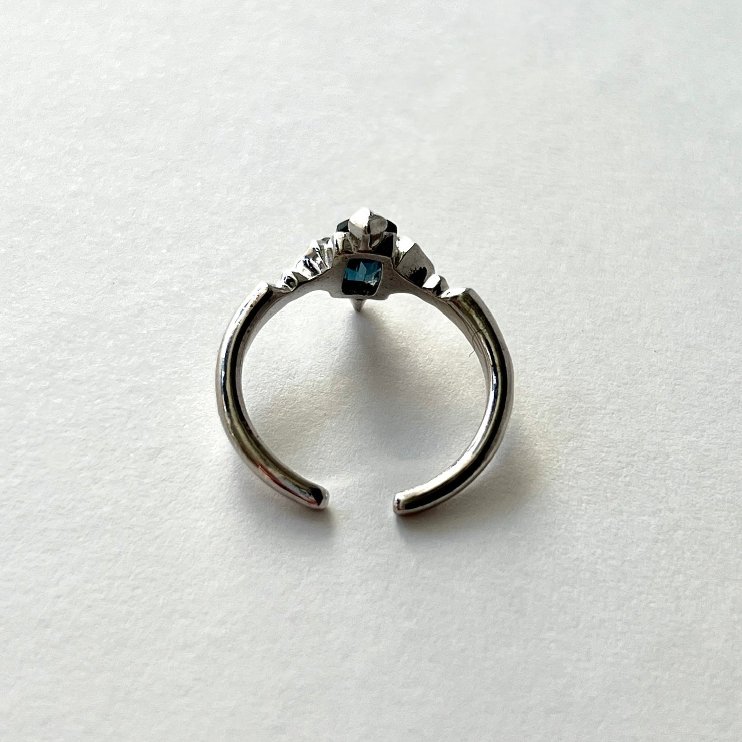 [ london blue topaz ] polaris silver