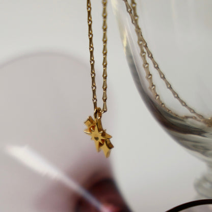 [ gold ] ptolemaeus necklace [ free size ]