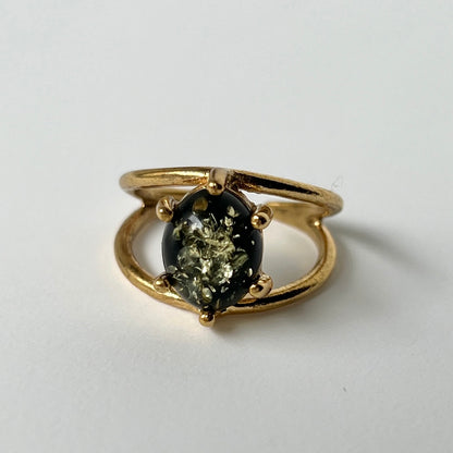 [ black amber ] double gold