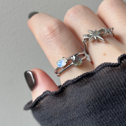 【 recommended set 】oval & drop silver