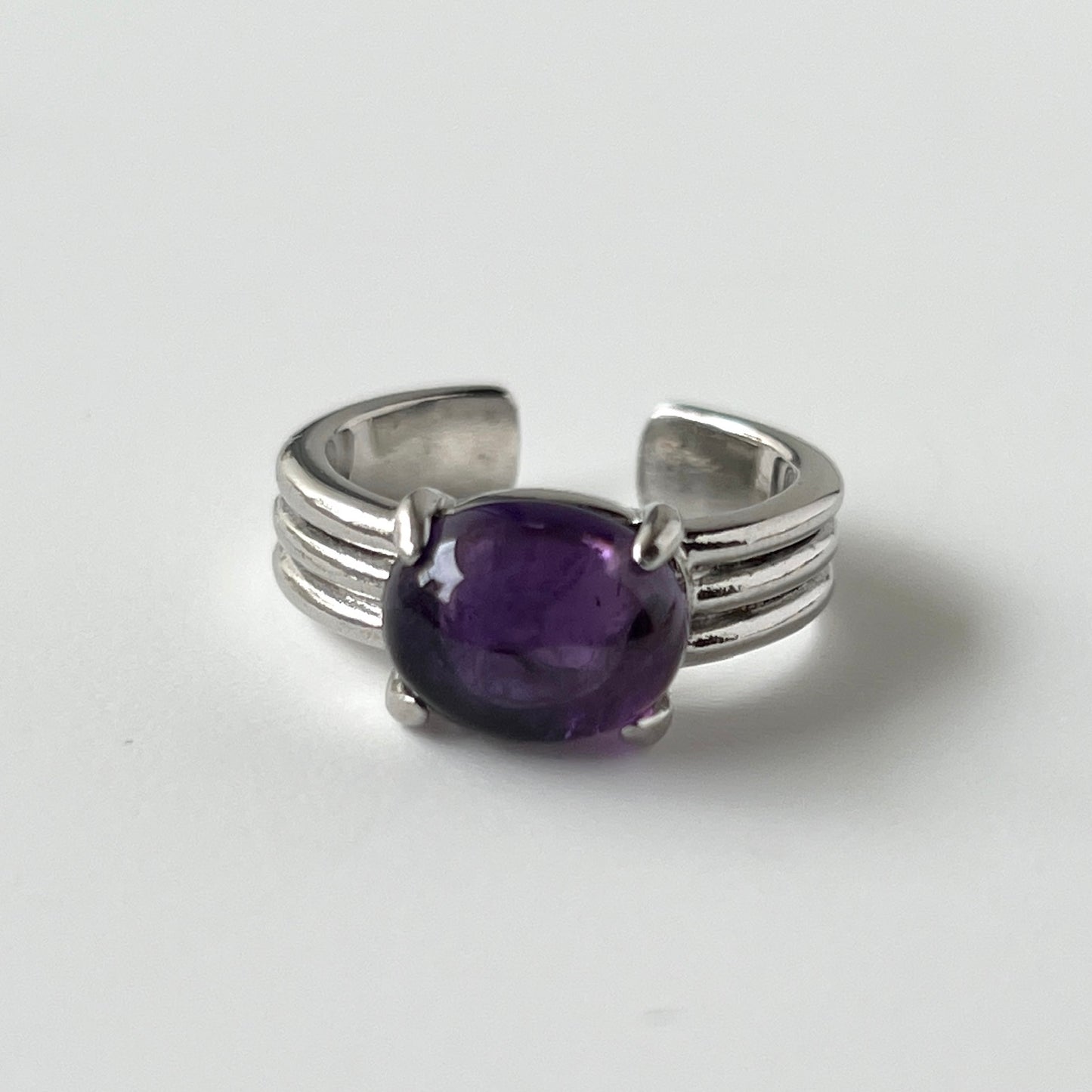 [ amethyst ] trois silver