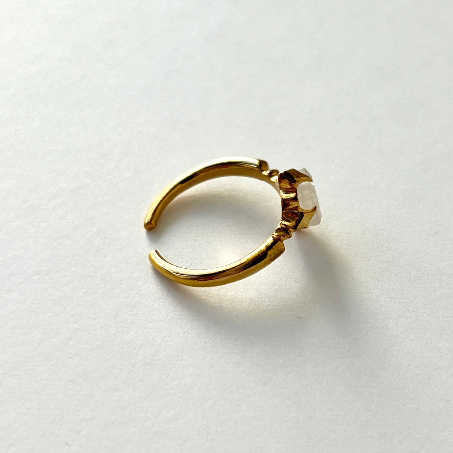 [ rainbow moon stone ] polaris gold