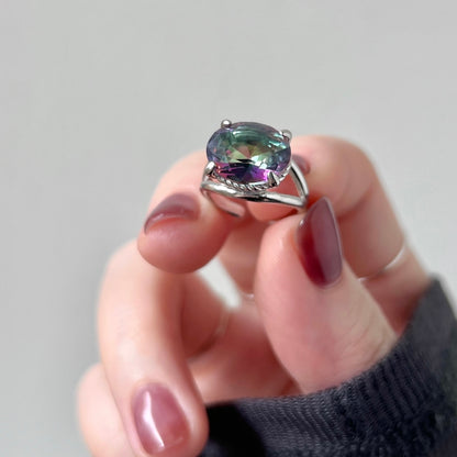 [ mystic quartz ] reine pinky silver