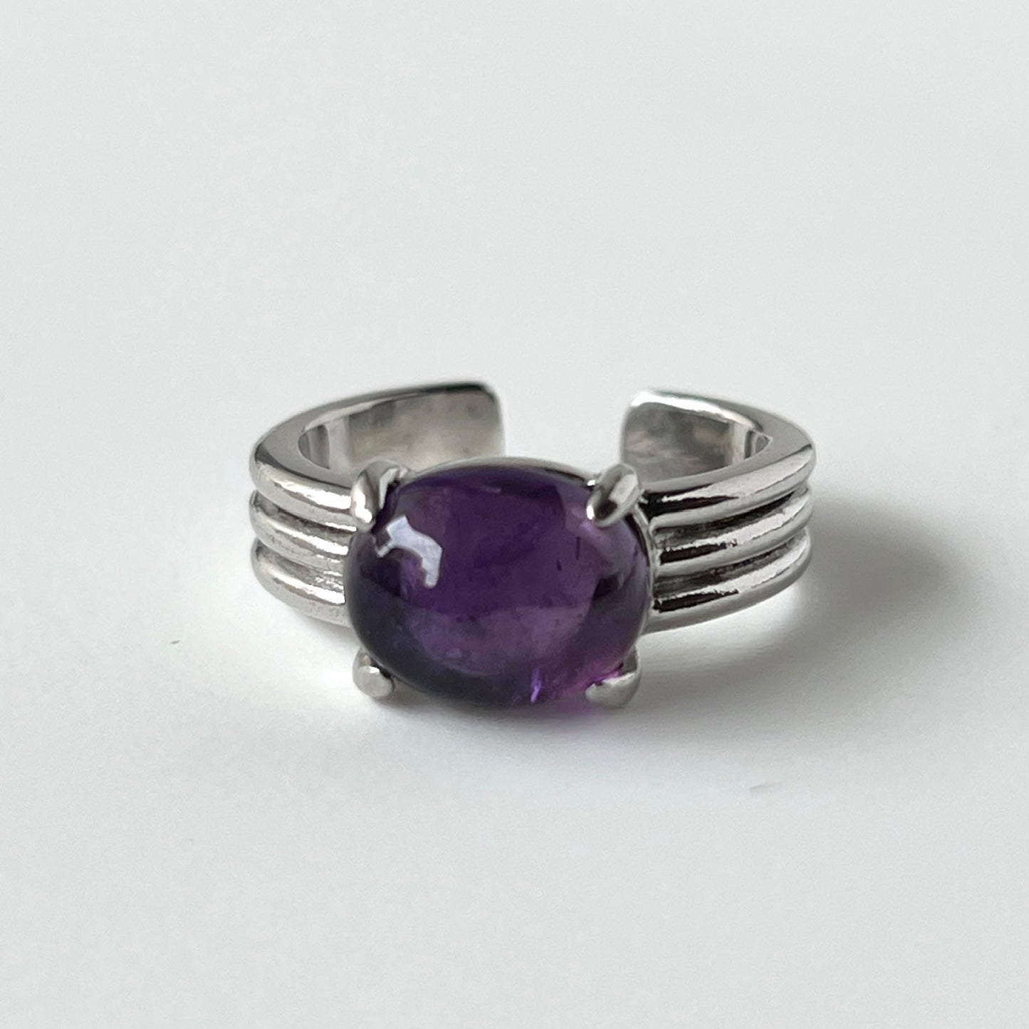 [ amethyst ] trois silver