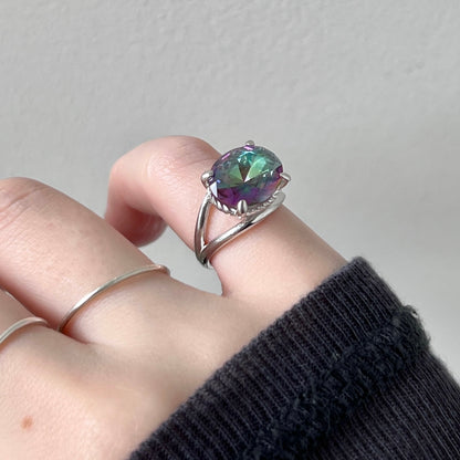 [ mystic quartz ] reine pinky silver