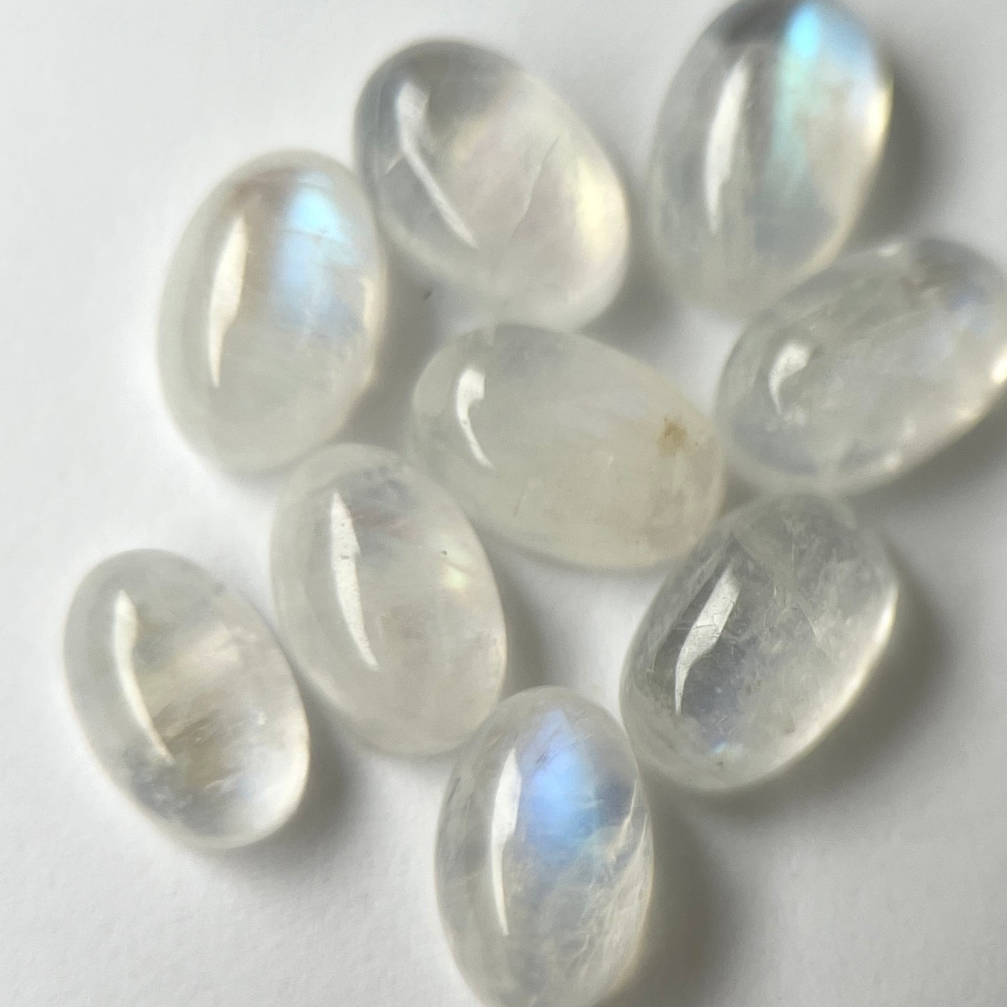 [ royal blue moon stone ] pebble gold [ free size ]