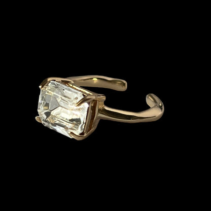 08. [ crystal ] gem OCTAGON gold
