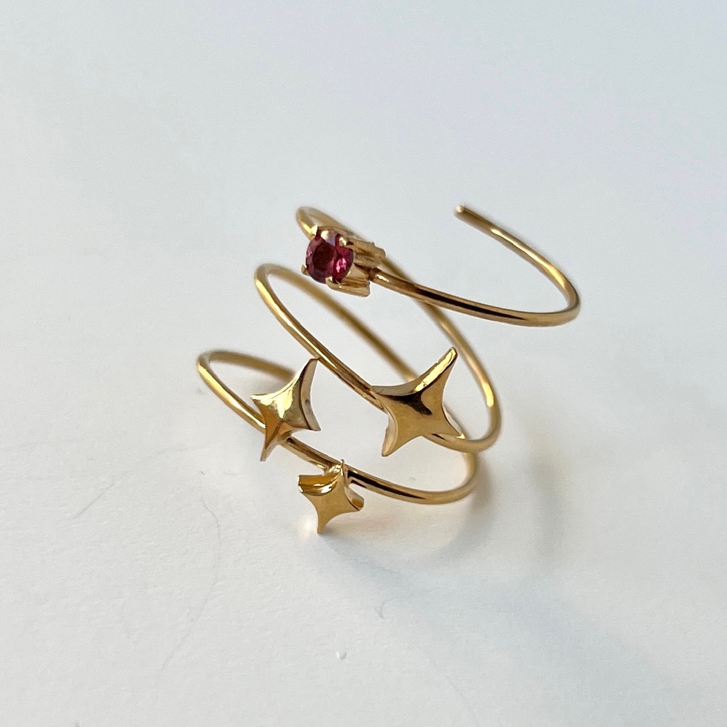 [ garnet ] procyon gold [ free size ]