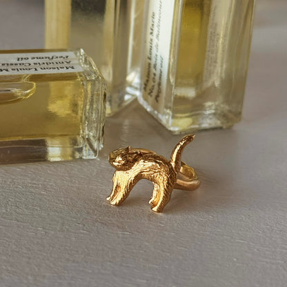 [ gold ] cat pinky [ free size ]