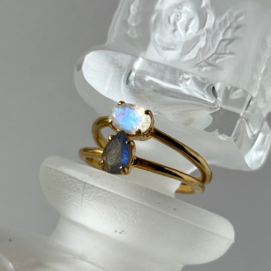 【 recommended set 】oval & drop gold