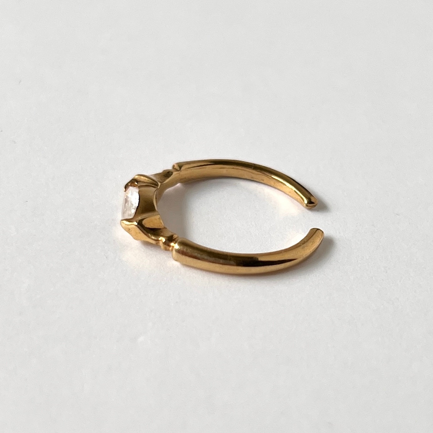 [ rainbow moon stone ] polar star gold