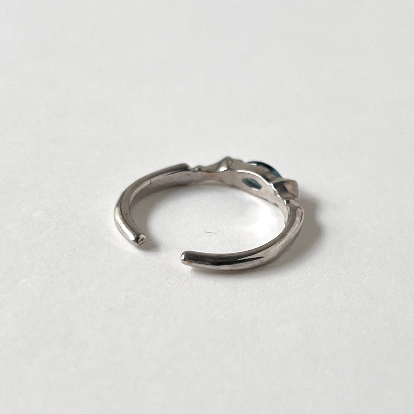 [ london blue topaz ] polar star silver
