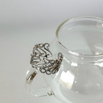 [ silver ] garden decor [ free size ]