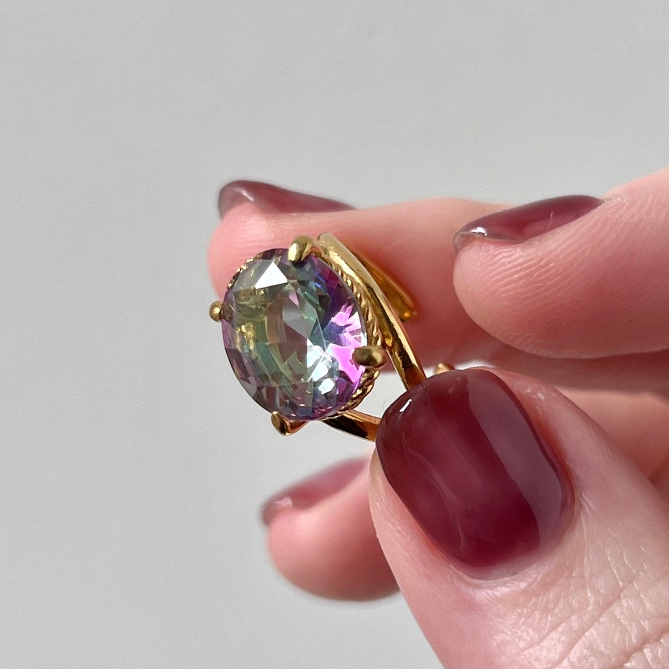 [ mystic quartz ] reine pinky gold