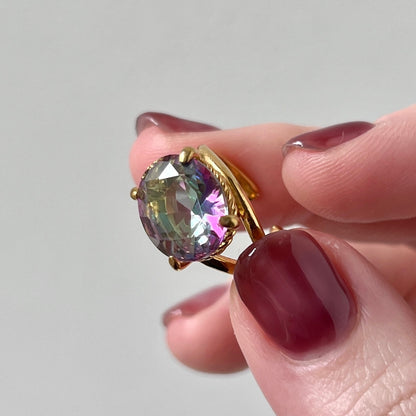 [ mystic quartz ] reine pinky gold