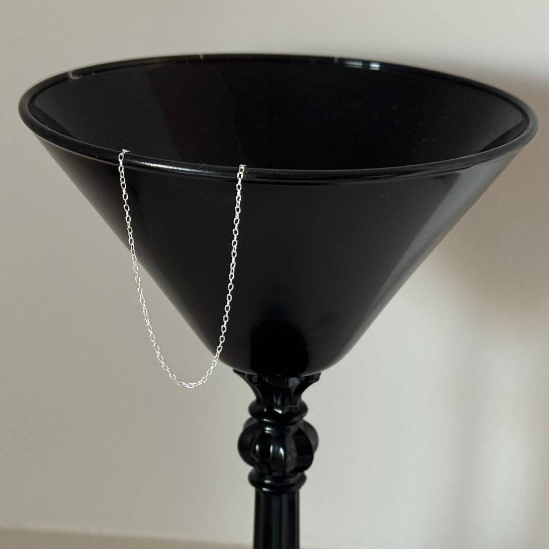 [ SV925 ] oval link chain necklace