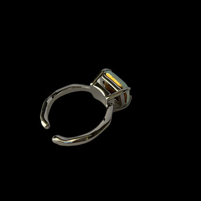 [ opal ] gem OCTAGON silver