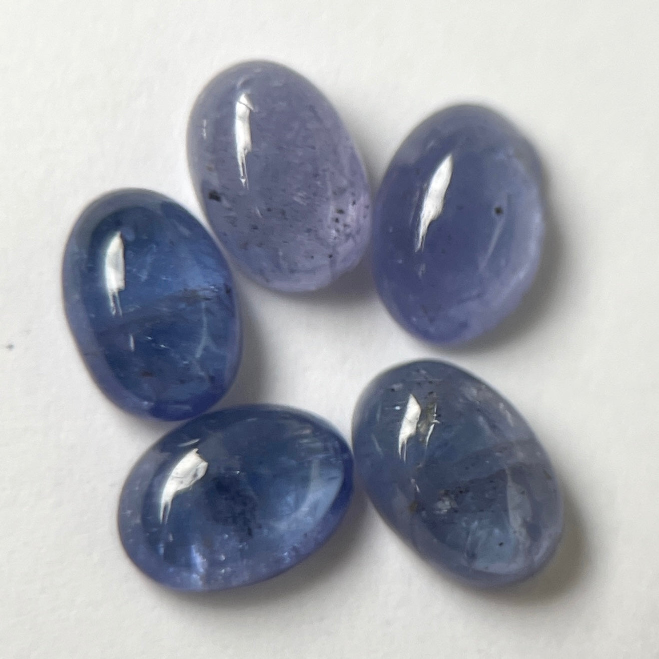 [ tanzanite ] pebble silver