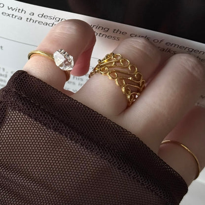 [ gold ] garden decor [ free size ]