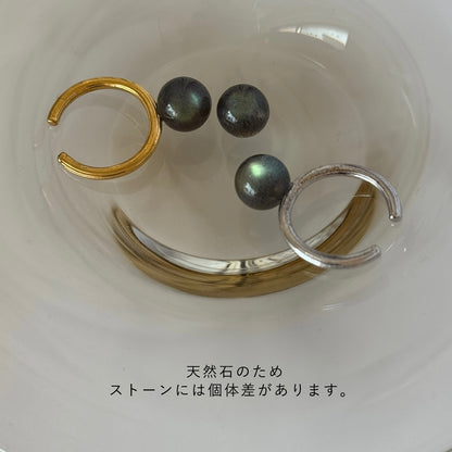 [ labradorite ] churros silver