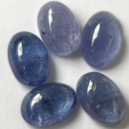 [ tanzanite ] pebble silver