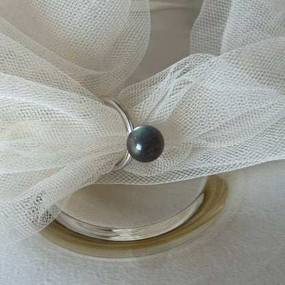 [ labradorite ] churros silver