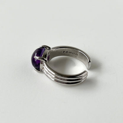[ amethyst ] trois silver