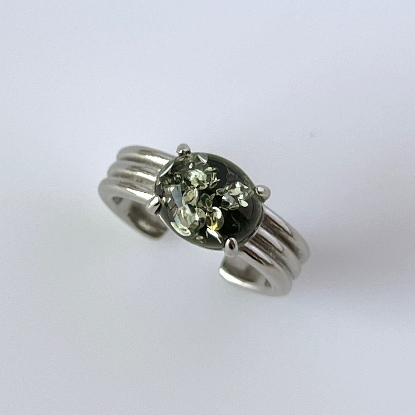 [ black amber ] trois silver