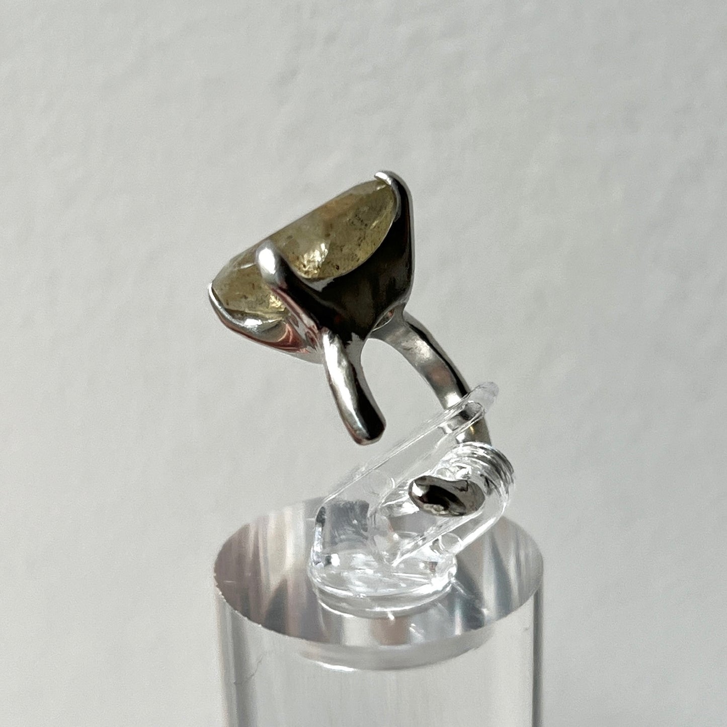 [ labradorite ] GEM ear cuff silver