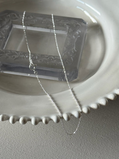 [ SV925 ] twisted chain necklace