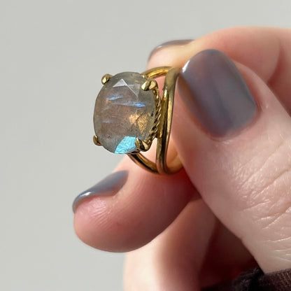 [ labradorite ] reine pinky gold