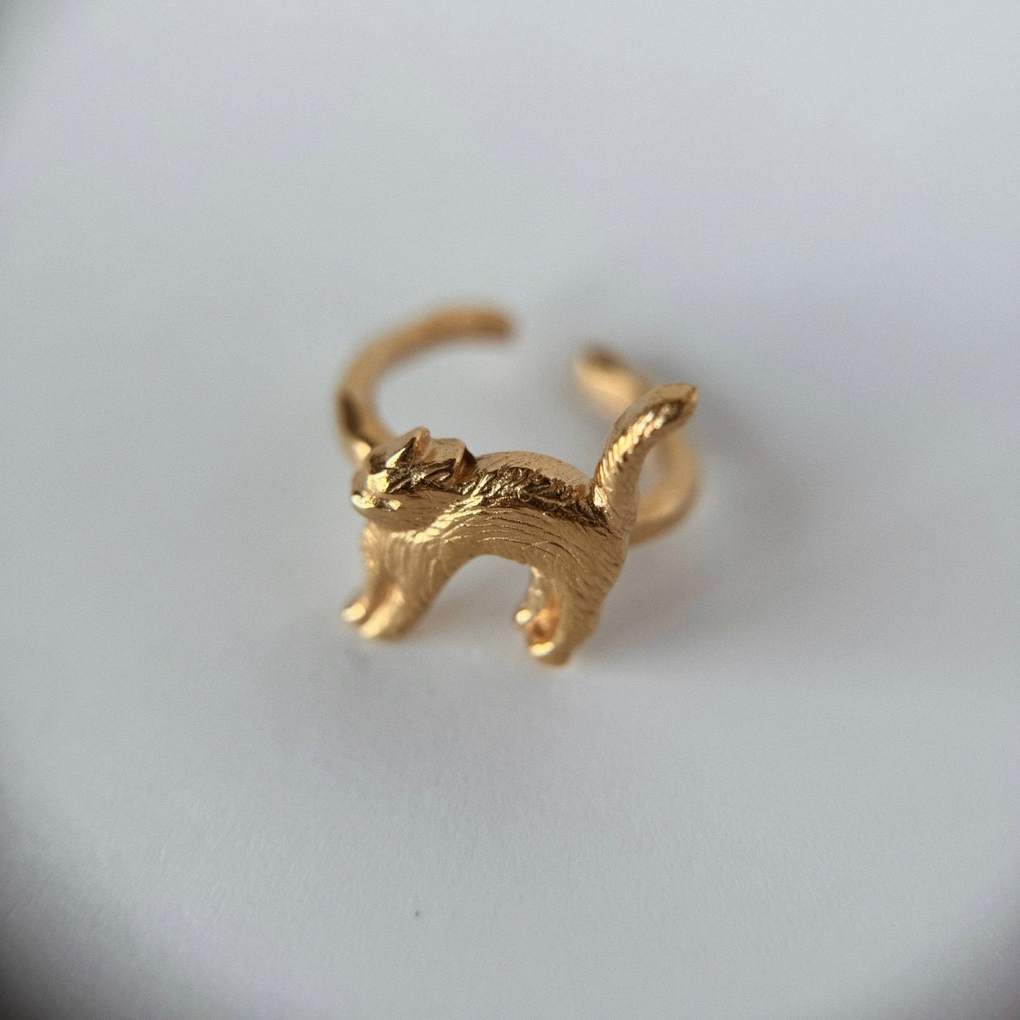 [ gold ] cat pinky [ free size ]