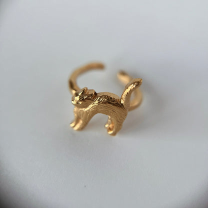 [ gold ] cat pinky [ free size ]