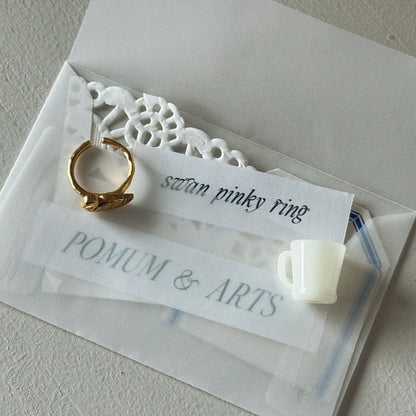 [ limited novelty ] swan pinky set