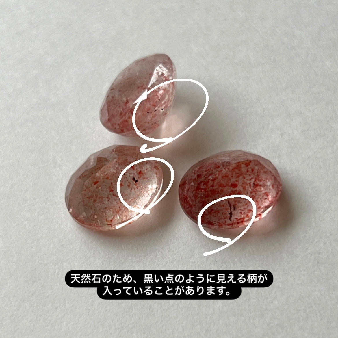 [ pink epidote  ] reine -pinky silver