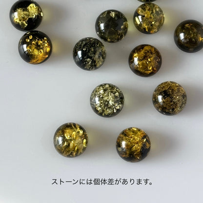 [ black amber ]  croissant gold
