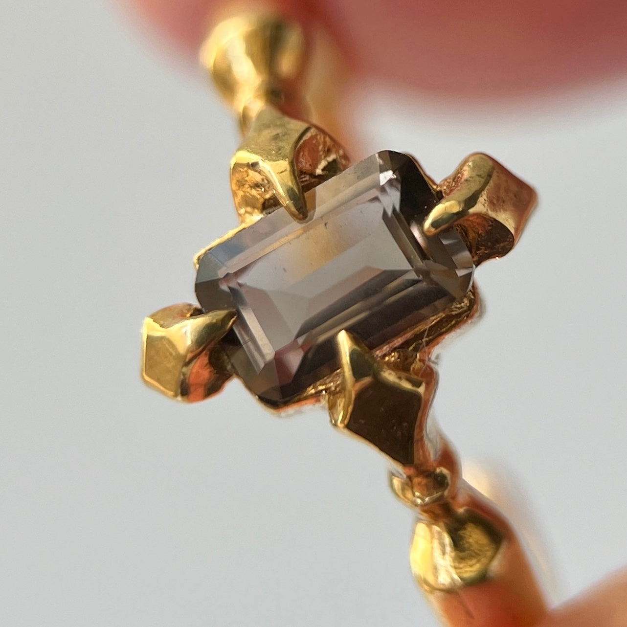 [ smoky quartz ] polaris gold