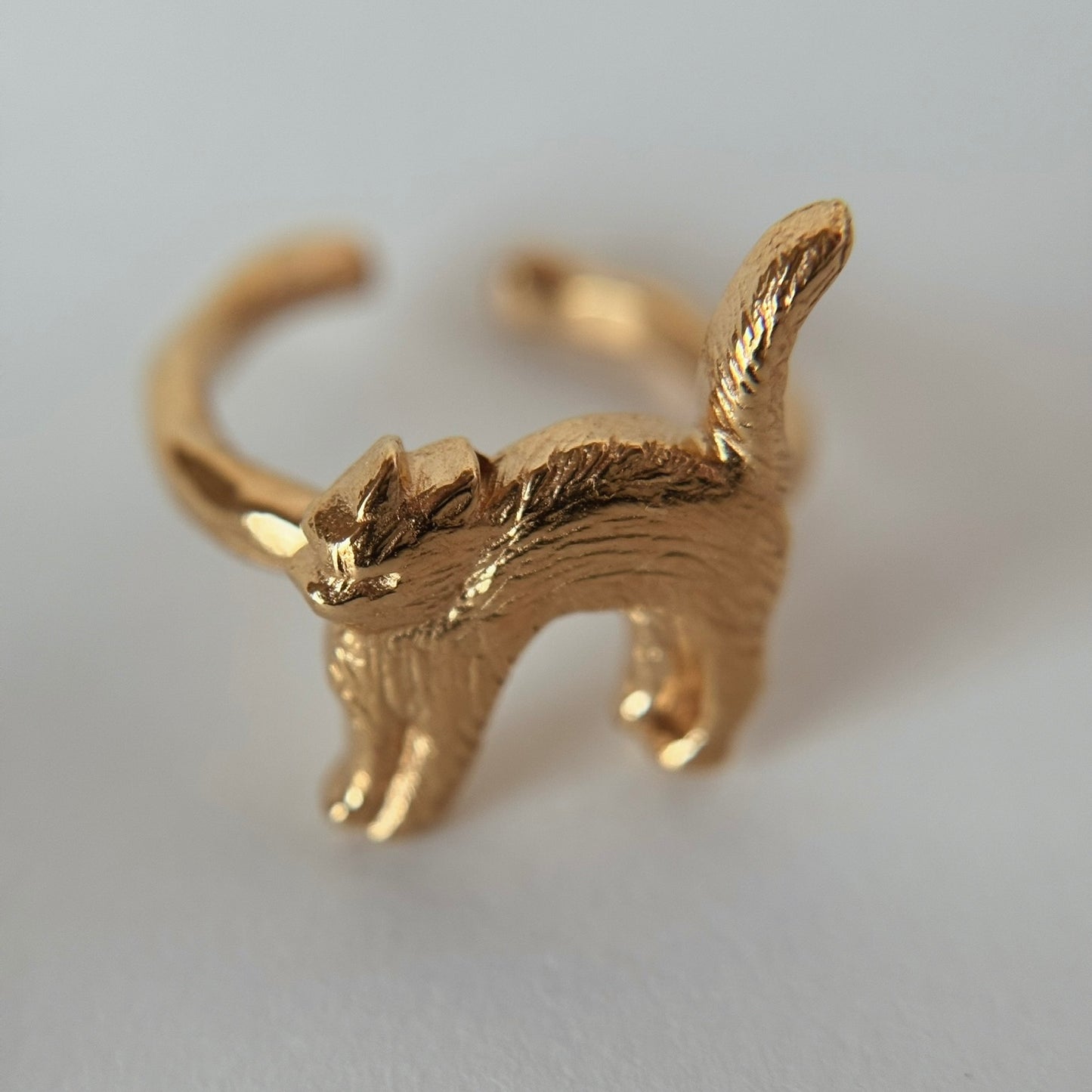 [ gold ] cat pinky [ free size ]