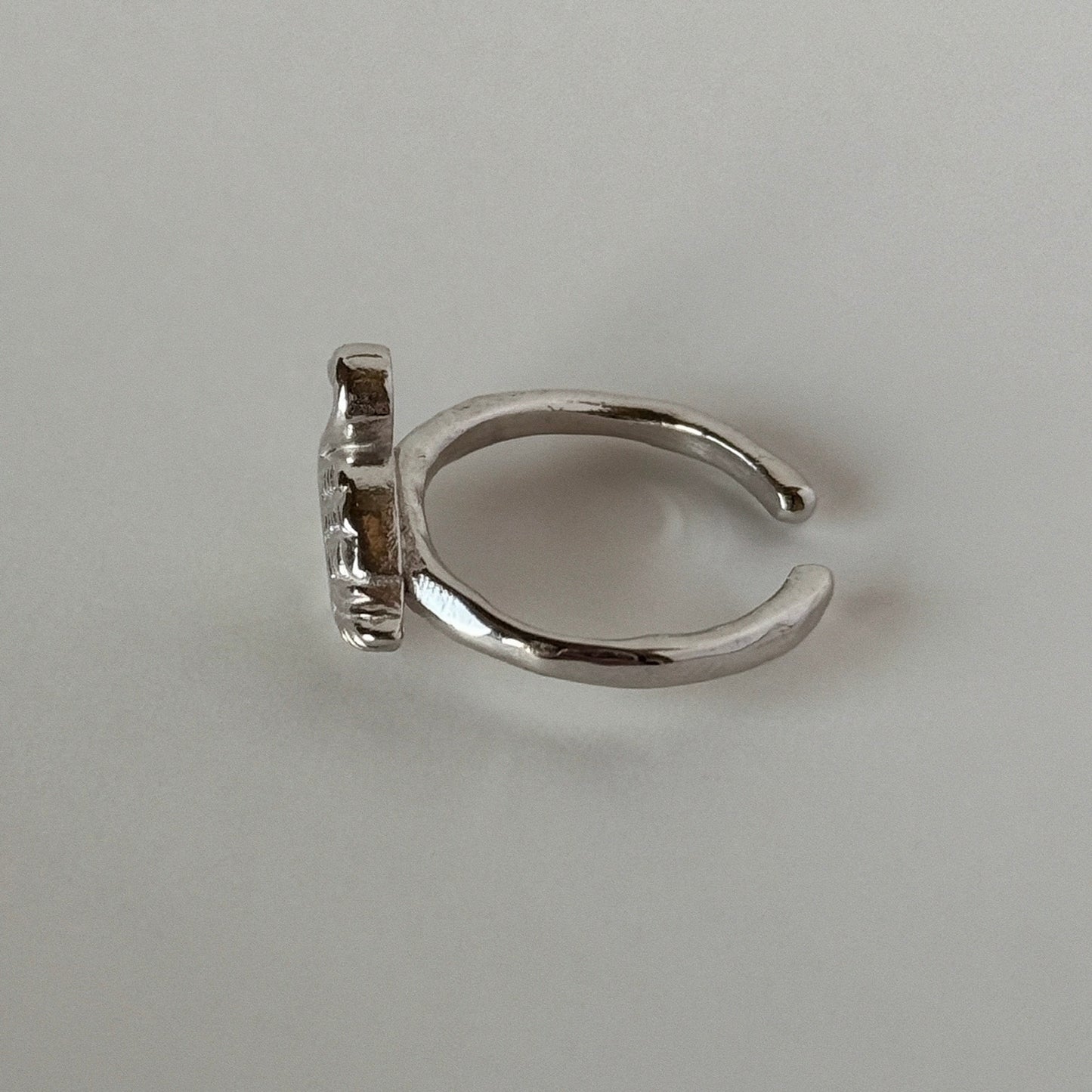 [ silver ] swan pinky
