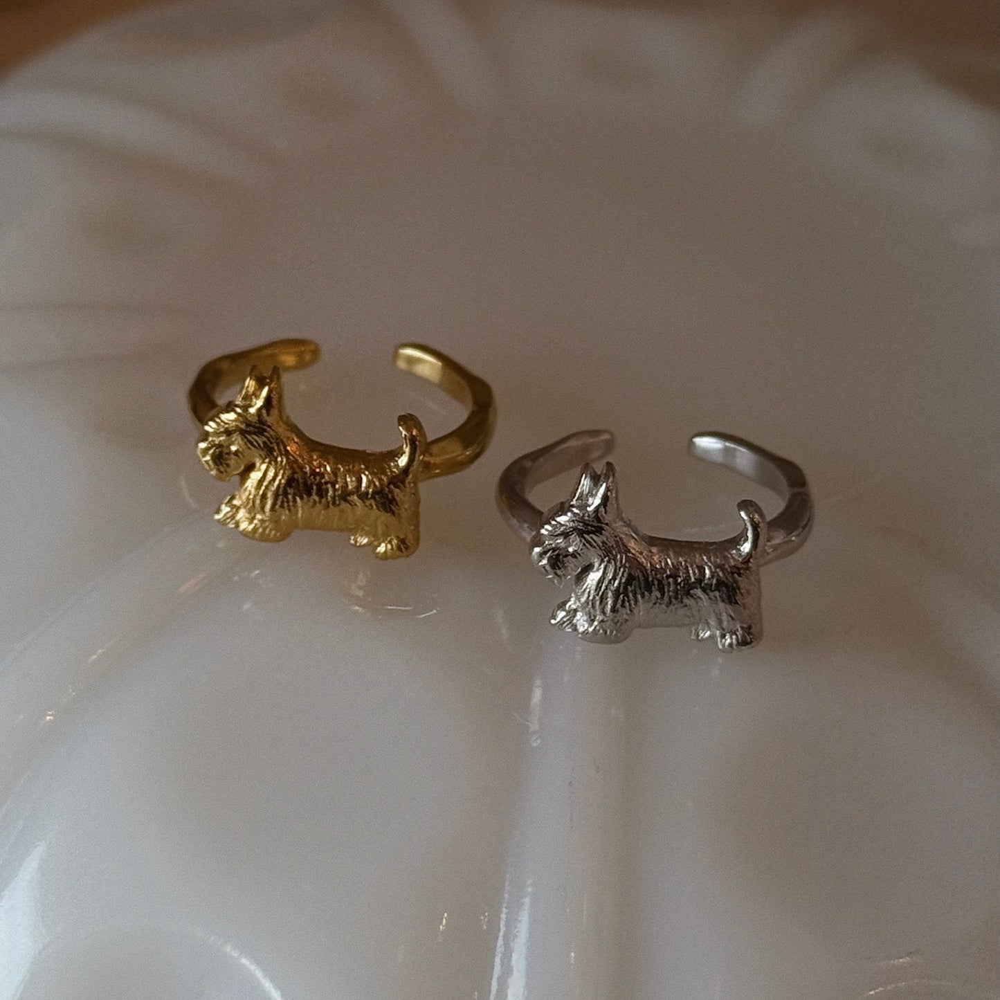 [ gold ] terrier pinky [ free size ]