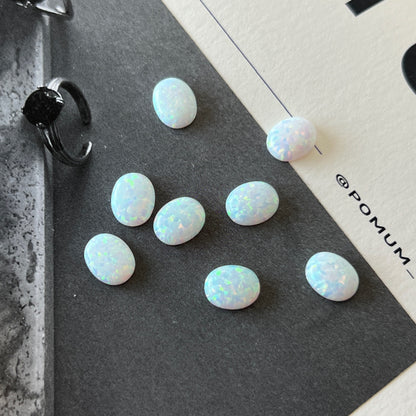 [ neon rainbow opal ] trois silver