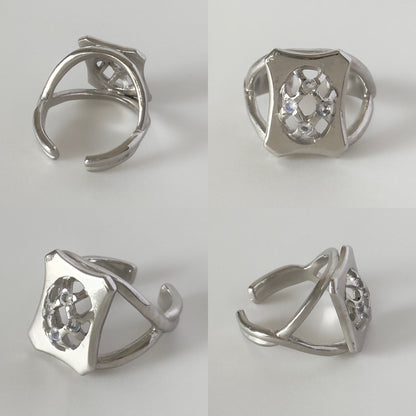 [ moon stone ] apple pie silver [ free size ]