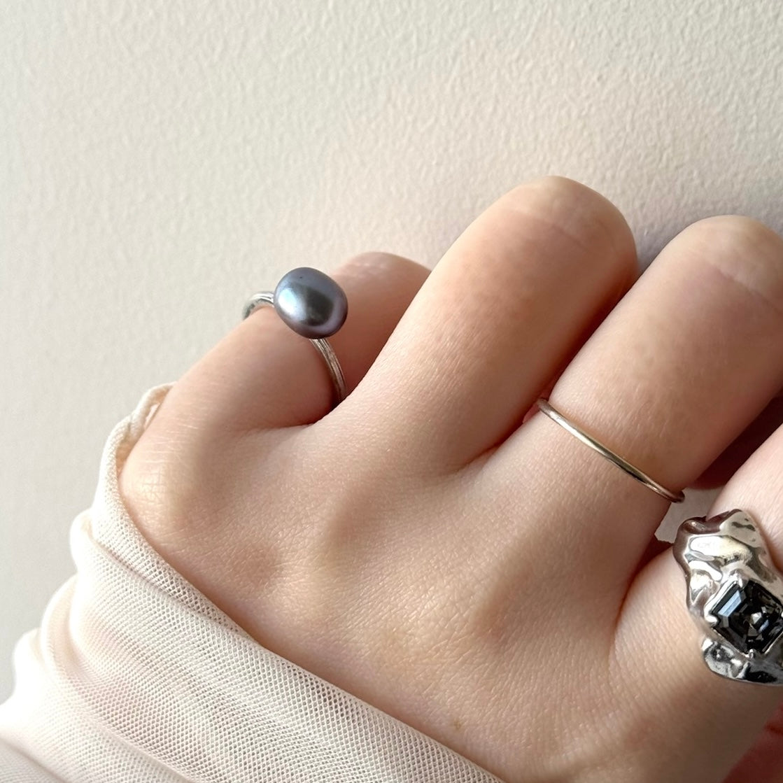 [ blue gray ] churros silver