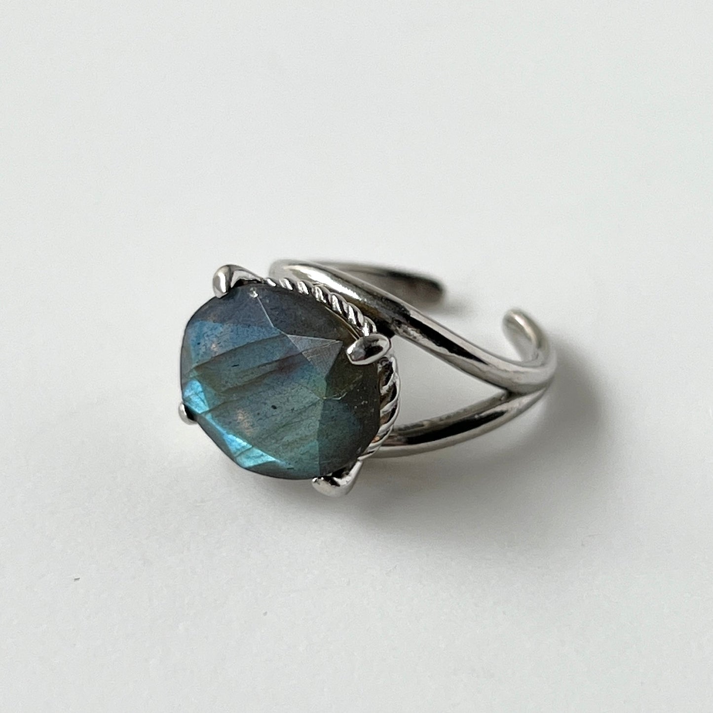 [ labradorite ] reine pinky silver