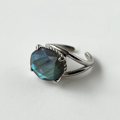 [ labradorite ] reine pinky silver